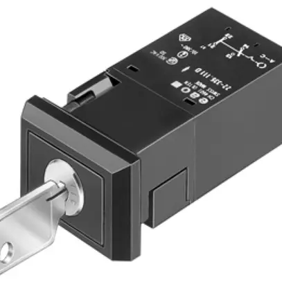 Interruttore a chiave INS EAO 22 1Ch+1R 