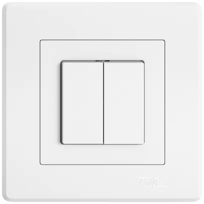 Interruttore a pulsante INC EDIZIO.liv SNAPFIX® 1/3+3/1L bi 