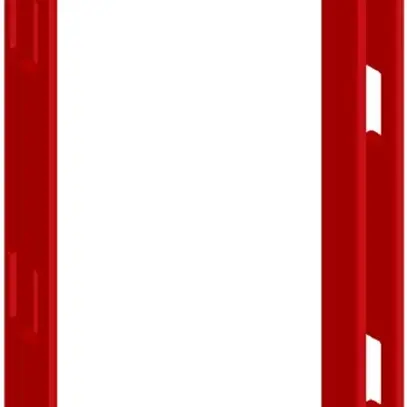 Cadre apparent Crallo Leu Gr.II 100 7mm rouge 