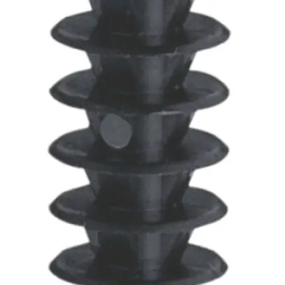 Dübelsockel Legrand 8mm schwarz 
