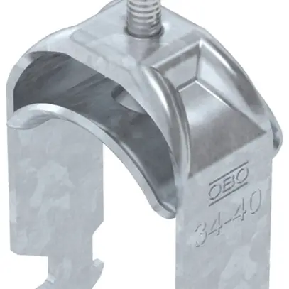 Schnellverleger BET 2056 H-Fuss Metall 34…40mm 1×Kabel Stahl tfZn 