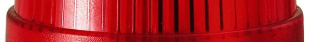 Blitzleuchte BM 230VAC rot Ø58mm IP65 