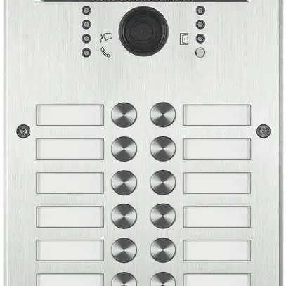 Citofono porta INC con video Bticino 2×6 poulsanti inoss. 