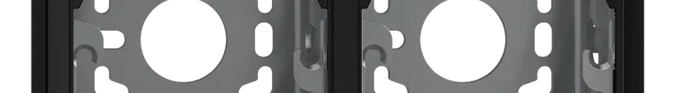 En-tête AP EDIZIOdue 1×2 FX39 noir 