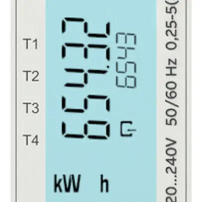 REG-Energiezähler ABB D11 15-M 40 1L 40A Multitarif Modbus S0 1TE MID 