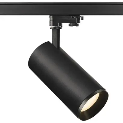 Spot LED SLV 3~ NUMINOS L PHASE 28W 2340lm 3000K 36° Ø100×213mm noir 