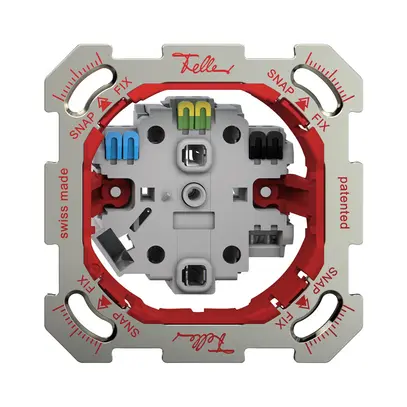 Prise ENC Feller SNAPFIX® 2×T13 