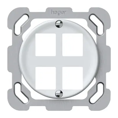 Kit di montaggio INC origin diritto 4×HMS 77×77mm bianco 