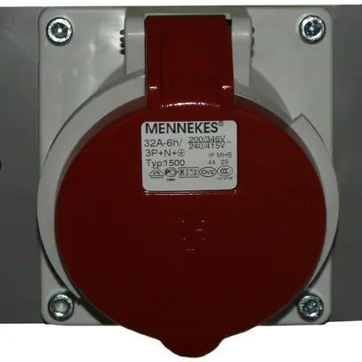 Presa CEE Mennekes 6h obliquo 