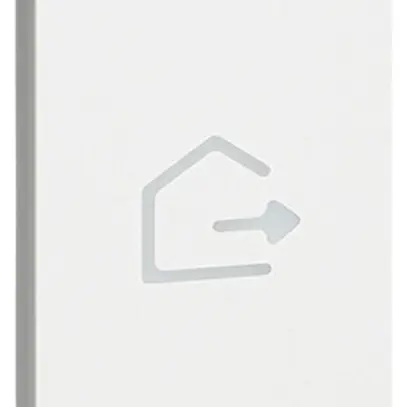 Cache de touche Living Now pour touches MyHOME 1 module a.symbole sortie blanc 