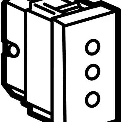Prise ENC MOS Italie 16A 250V blanc 