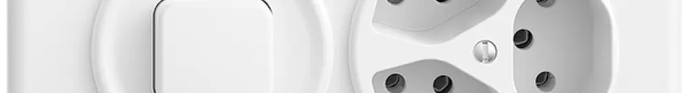Combinazione INC STANDARDdue 3/1L +3×T13 bianco 