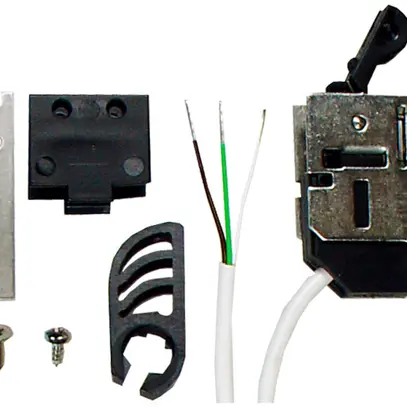 Contact de gâche INC BSW RK1335U.10, type U, 1C 0.3A/30VDC, câble 10m, IP67 