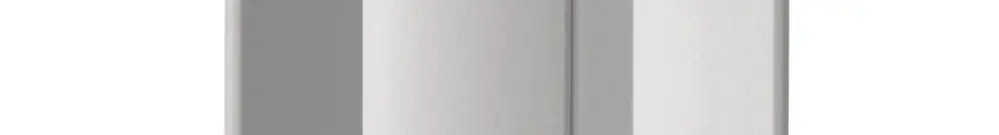 Angolo interno regolabile tehalit BR 70100 senza alogeno grigio chiaro 
