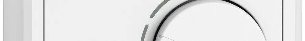 Termostato ambiente AP EDIZIO.liv SNAPFIX® senza interruttore 230VAC 50Hz bi 