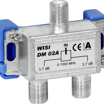 Ripartitore F WISI DM02B 2 volte 3.7dB 5…1000MHz 