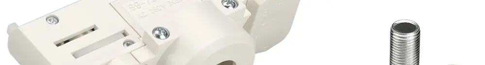 Adattatore lampada SLV p.binario conduttore EUTRAC 3f, 1LNPE, max. 5kg, bianco 