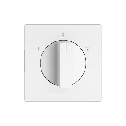 Interrupteur rotatif EDIZIO.liv poign.invers.4P 1-0-2 p=70mm bc 