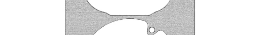 Plaque de fixation ENC FH 2×1 52+3×T13 