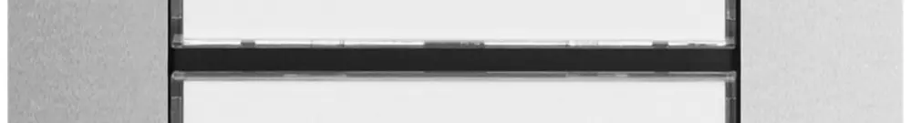 Poussoir d'appel Hager elcom.modesta 2-fils a.portenom LED pour 2 appartem.inox 
