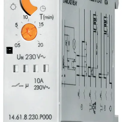 Minuterie cage d'escalier AMD FINDER 14.61 3000W 0.5…20min 230V 1NO 1UM 