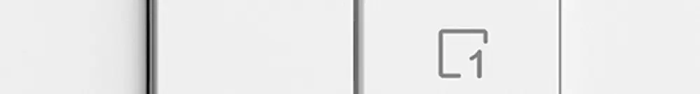 Station secondaire pour interrupteur 1c/2t scène WLAN Edue Wiser blanc 