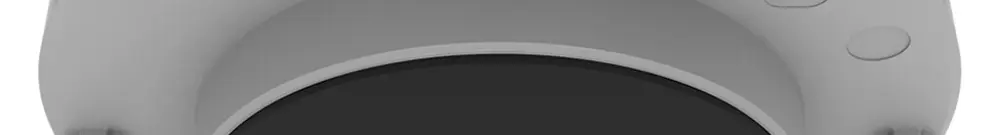 Elemento frontale Spotbox Mini Flex Ø100mm per calcestruzzo a vista grigio 