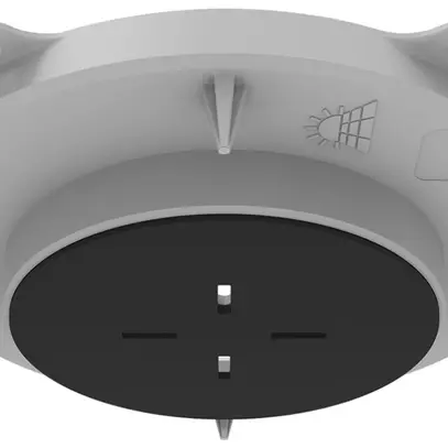 Elemento frontale Spotbox Mini Flex Ø100mm per calcestruzzo a vista grigio 