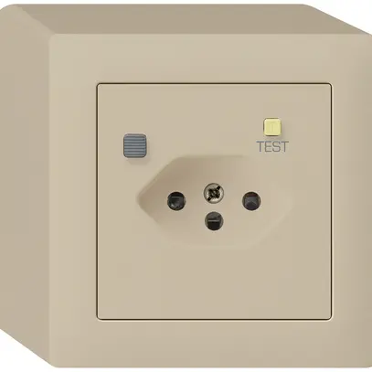 Prise AP kallysto T13 FI 30mA beige 