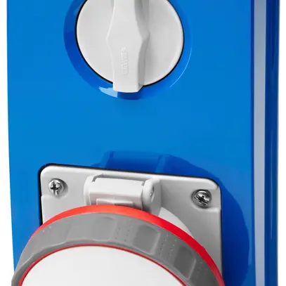 Prise CEE AP Gewiss IB 4P 63A 380…415V ro 6h verrouillage mécanique IP67 
