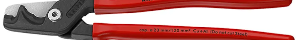 Cesoia per cavi KNIPEX StepCut® 229mm 35…120mm² 