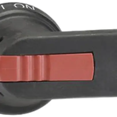 Maniglia pistola ABB per OT160-250 nero IP65 ase 80mm chiudibile 