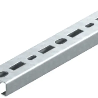 Barra profilata Bettermann 200×35×18mm zincato 