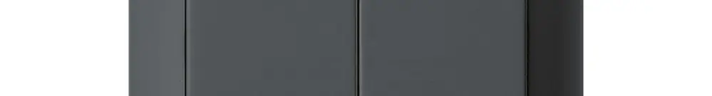 Kit frontal kallysto 60×60 anthracite pour interrupteur avec bouton double 