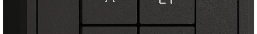 Stazione secondaria tapparelle AP EDIZIO.liv Wiser SNAPFIX® 1 scena 4 tasti ne 