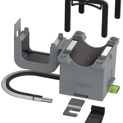 Trasformatore di corrente Hager SRT01605A SC1 160/5A 0.7VA classe 1 