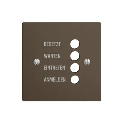 Placca frontale EDIZIOdue coffee tedesco 
