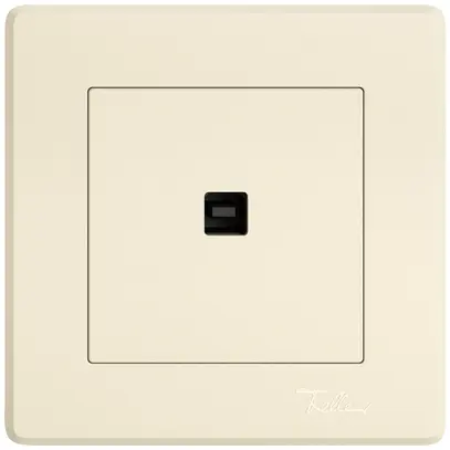 Interface de données USB KNX ENC EDIZIO.liv SNAPFIX® prise USB type B cr 
