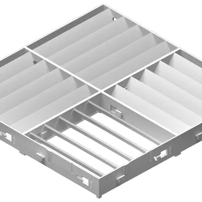 Deviatore d'aria Rittal SK 3213.340 280×280mm materiale sintetico 