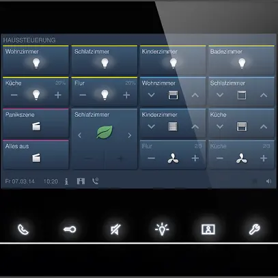 Touchpanel AP 7" ABB antracite free@home 