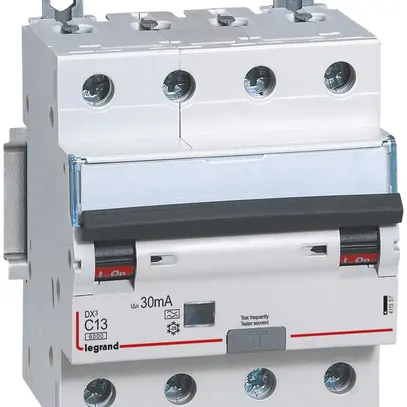 Disjoncteur différentiel Legrand B 4P 13A 6000A 30mA type A 