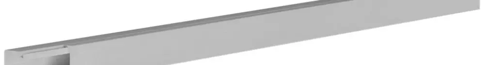 Canale d'installazione tehalit LFH 20×20×2000mm grigio chiaro 