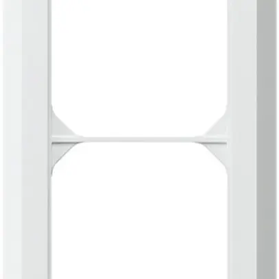 Telaio di copertura INC kallysto.line 4×1 bianco 92×272mm 