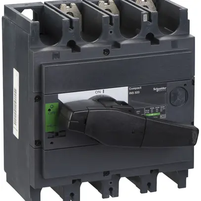 Lasttrennschalter Schneider Electric INS 3L 320A mit Drehgriff schwarz 