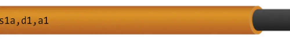 Cavo di sicurezza Dätwyler (N)HXH-O FE180/E90 1×35mm² L B2ca ar 