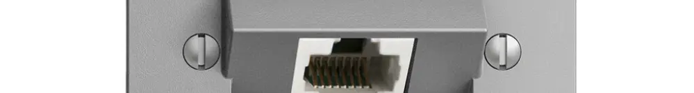 Presa INC 1×RJ45/u 8P ITplus EDIZIOdue silver 