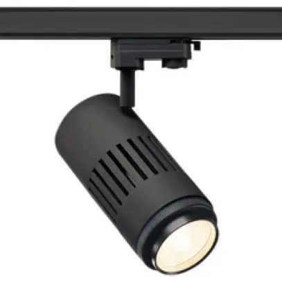 Proiettore LED SLV STRUCTEC, 35W 3000K 3120lm adattatore 3-fasi IP20 nero 