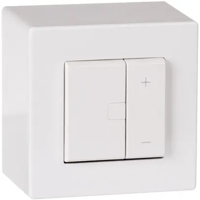Varialuce pulsante AP ATO 40…600VA bianco grd.I 