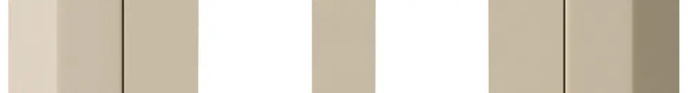 Kit frontal ENC HMS kallysto.line pour 2 modules beige 