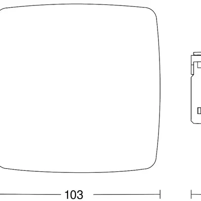 EB-Präsenzmelder Steinel True Presence HF KNX 360° h=2.8m Ø9m+Ø15m 